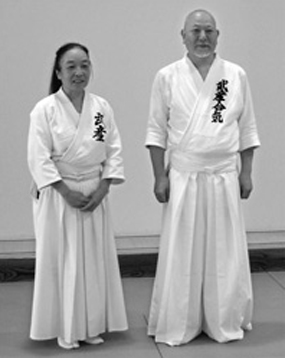 Headmaster Suzuki Shigeyuki Sensei and his wife Suzuki Yukiko Sensei, daughter of our first Headmaster 2009